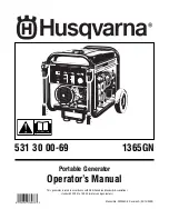 Husqvarna 1365GN Operator'S Manual preview