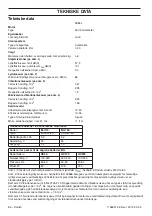 Preview for 86 page of Husqvarna 136Li Operator'S Manual