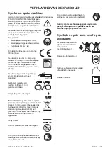 Preview for 201 page of Husqvarna 136Li Operator'S Manual