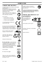 Preview for 230 page of Husqvarna 136Li Operator'S Manual