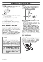 Preview for 10 page of Husqvarna 136LiC Operator'S Manual