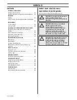 Предварительный просмотр 44 страницы Husqvarna 136LiHD45 Operator'S Manual