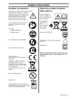 Предварительный просмотр 61 страницы Husqvarna 136LiHD45 Operator'S Manual