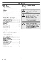 Preview for 6 page of Husqvarna 136LIL Operator'S Manual