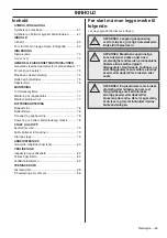 Preview for 69 page of Husqvarna 136LIL Operator'S Manual