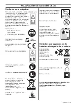 Preview for 215 page of Husqvarna 136LIL Operator'S Manual