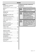 Preview for 217 page of Husqvarna 136LIL Operator'S Manual