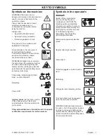 Preview for 7 page of Husqvarna 140 B Operator'S Manual