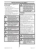 Preview for 397 page of Husqvarna 140 B Operator'S Manual