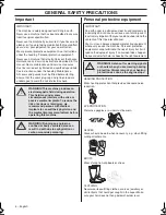 Preview for 6 page of Husqvarna 143AE15 Operator'S Manual