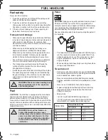 Preview for 10 page of Husqvarna 143AE15 Operator'S Manual