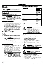 Предварительный просмотр 46 страницы Husqvarna 150BT Operator'S Manual