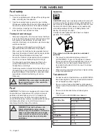 Preview for 10 page of Husqvarna 159LEB Operator'S Manual