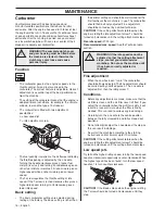 Preview for 16 page of Husqvarna 159LEB Operator'S Manual