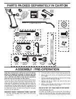 Предварительный просмотр 4 страницы Husqvarna 16530-XLS Operator'S Manual