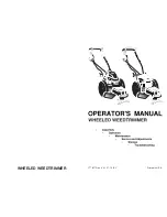 Husqvarna 177817 Operator'S Manual preview