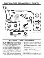 Preview for 4 page of Husqvarna 1827SB Operator'S Manual