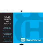Preview for 1 page of Husqvarna 2002 CR 250 Owner'S Manual