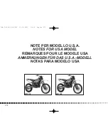 Предварительный просмотр 273 страницы Husqvarna 2002 CR 250 Owner'S Manual