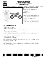 Предварительный просмотр 98 страницы Husqvarna 2004 CR 250 Workshop Manual