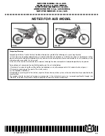 Предварительный просмотр 363 страницы Husqvarna 2004 CR 250 Workshop Manual