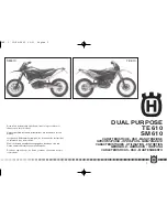 Preview for 5 page of Husqvarna 2004 DUAL PURPOSE SM 610 Owner'S Manual