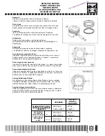 Preview for 255 page of Husqvarna 2005 TC 250 Workshop Manual