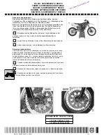 Preview for 347 page of Husqvarna 2005 TC 250 Workshop Manual