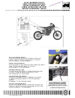 Preview for 415 page of Husqvarna 2005 TC 250 Workshop Manual