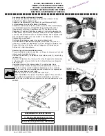 Preview for 439 page of Husqvarna 2005 TC 250 Workshop Manual