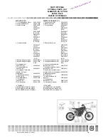 Preview for 582 page of Husqvarna 2005 TC 250 Workshop Manual