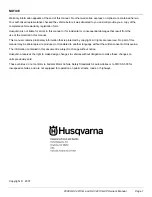 Preview for 3 page of Husqvarna 2008 HUV 4213-G Owner'S Manual