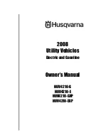 Husqvarna 2008 HUV4210-E Owner'S Manual preview