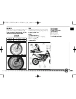 Preview for 55 page of Husqvarna 2009 SMR 450 Owner'S Manual