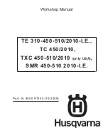 Предварительный просмотр 1 страницы Husqvarna 2010 SMR-450 Workshop Manual