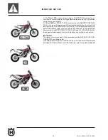 Предварительный просмотр 8 страницы Husqvarna 2010 SMR-450 Workshop Manual