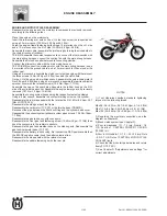 Предварительный просмотр 190 страницы Husqvarna 2010 SMR-450 Workshop Manual