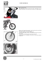 Предварительный просмотр 196 страницы Husqvarna 2010 SMR-450 Workshop Manual