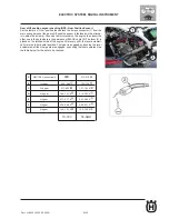 Предварительный просмотр 295 страницы Husqvarna 2010 SMR-450 Workshop Manual