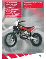 Предварительный просмотр 1 страницы Husqvarna 2011 SMR449 Workshop Manual