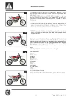 Предварительный просмотр 8 страницы Husqvarna 2011 SMR449 Workshop Manual