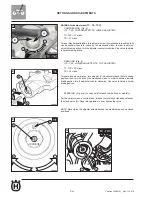 Предварительный просмотр 54 страницы Husqvarna 2011 SMR449 Workshop Manual