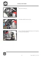 Предварительный просмотр 72 страницы Husqvarna 2011 SMR449 Workshop Manual