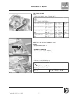 Предварительный просмотр 105 страницы Husqvarna 2011 SMR449 Workshop Manual