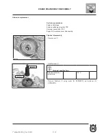 Предварительный просмотр 125 страницы Husqvarna 2011 SMR449 Workshop Manual