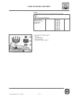 Предварительный просмотр 135 страницы Husqvarna 2011 SMR449 Workshop Manual