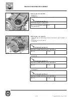 Предварительный просмотр 144 страницы Husqvarna 2011 SMR449 Workshop Manual