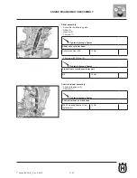 Предварительный просмотр 159 страницы Husqvarna 2011 SMR449 Workshop Manual