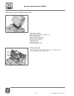 Предварительный просмотр 160 страницы Husqvarna 2011 SMR449 Workshop Manual