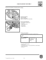 Предварительный просмотр 171 страницы Husqvarna 2011 SMR449 Workshop Manual